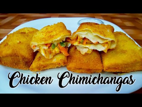 chimichanga recipe | chicken chimichangas recipe | chicken recipes | chicken chimichanga recipe