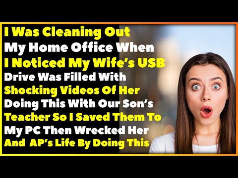 I Was Cleaning  Out My Home Office When I Found My Wife's USB Which Contained Her Doing This With AP