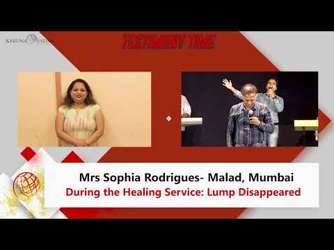 20220626 | During the Healing Service: Lump Disappeared | Pastor Michael Fernandes