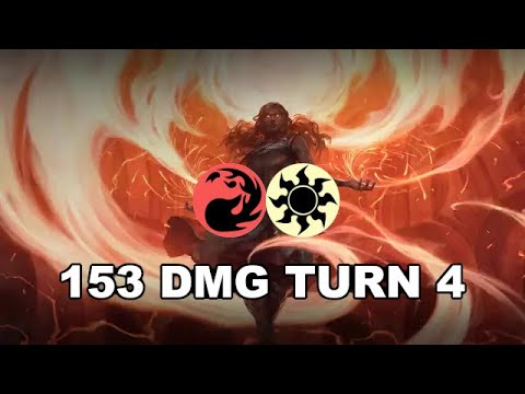 Boros Infinite Mana Turn 4 Win Combo - Treasure Ramp - MTG Arena Historic