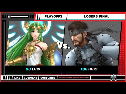 Vars Ultimate Summit #1 - The Return Of Smash Summit - Lui$ (Palutena) VS Hurt (Snake) - SSBU