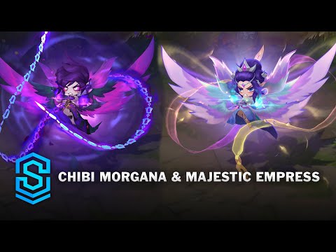 Chibi Morgana & Chibi Majestic Empress Morgana | Teamfight Tactics