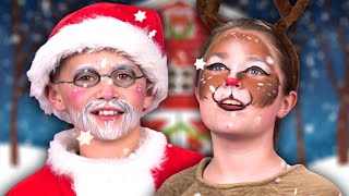 Old Man Santa Has A Sleigh | Christmas Songs for Kids | Funtastic Playhouse