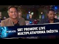 Live Multiplataforma Do Programa Do Ratinho Reúne Raça Negra E Leonardo SBT Brasil 31 07 20