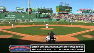 Red Sox legend Jerry Remy discusses "At Fenway" song by Brian Evans during game