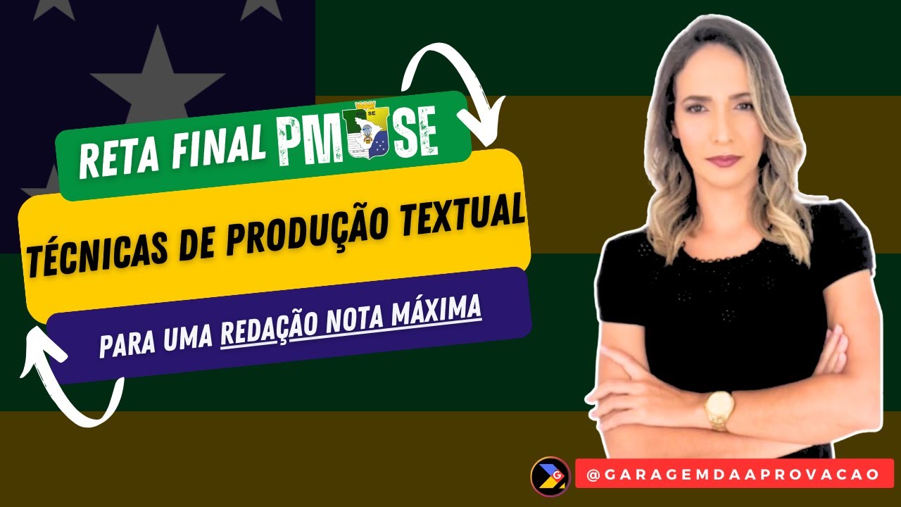 📢 Redação Nota Máxima na PMSE: Técnicas Essenciais para a Prova! 🚔📝
