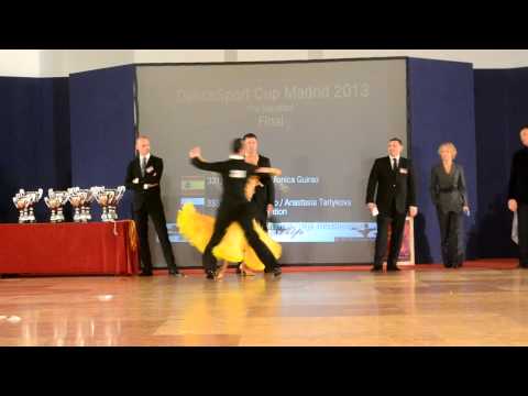 Francesco Paris / Natalia Driker, Israel - solo dance quickstep - DanceSport Cup 2013