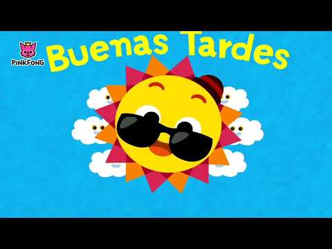 Buenas tardes para niños| aprender palabras | Pinkfong Canciones infantiles