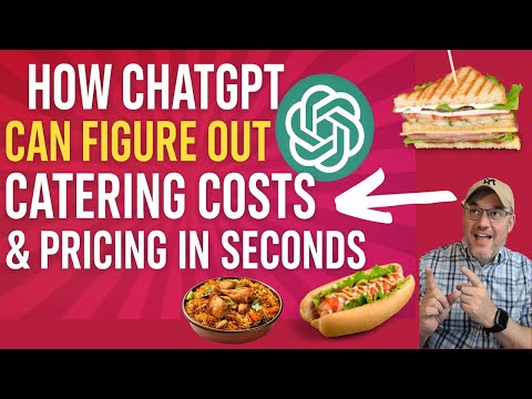 How to Set the Pricing For Catering? How much to Charge for Catering Events ? [ CHATGPT IN MINUTES!