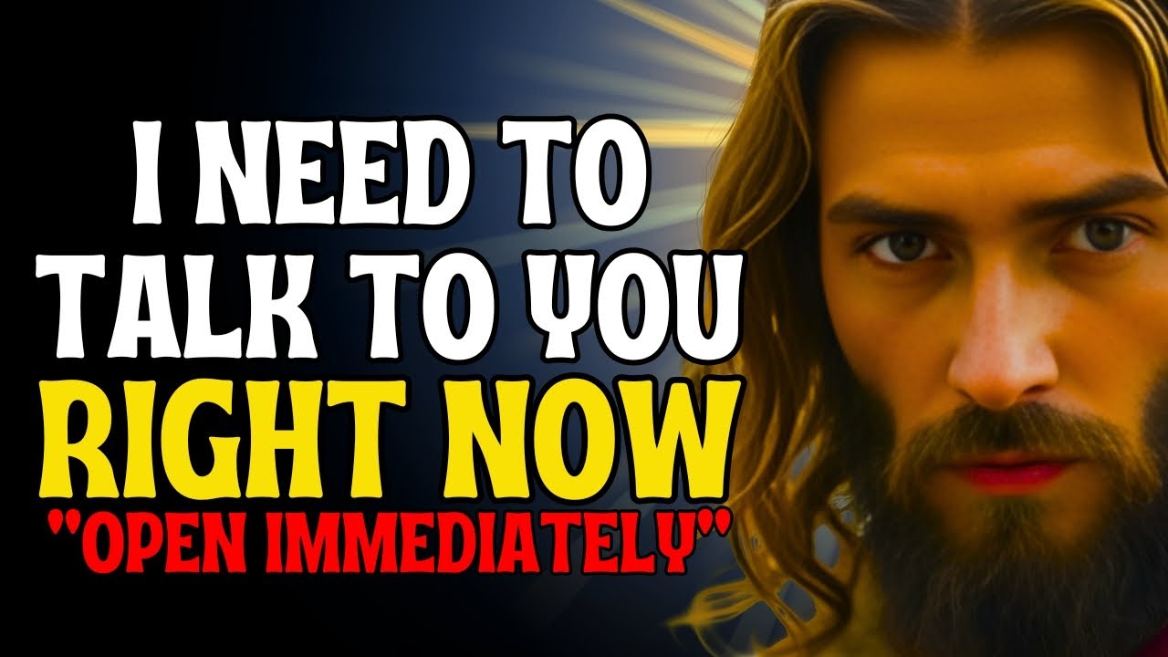 🔴"I INEED TO TALK TO YOU RIGHT NOW!! OPEN IMMEDIATELY” | God Message Today | God Message Now