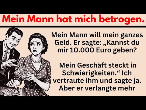 #104 | My husband cheated on me – Learn German with a true story
