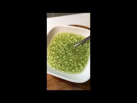 Zetvarska salata Жетварска салата Macedonian traditional summer dish Grandma recipe
