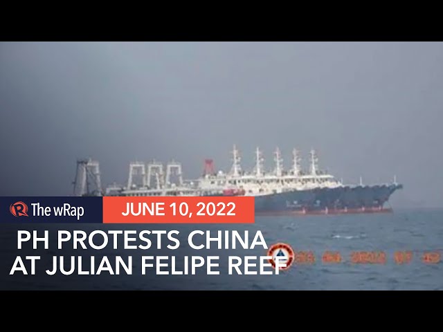 Philippines protests China’s return to Julian Felipe Reef