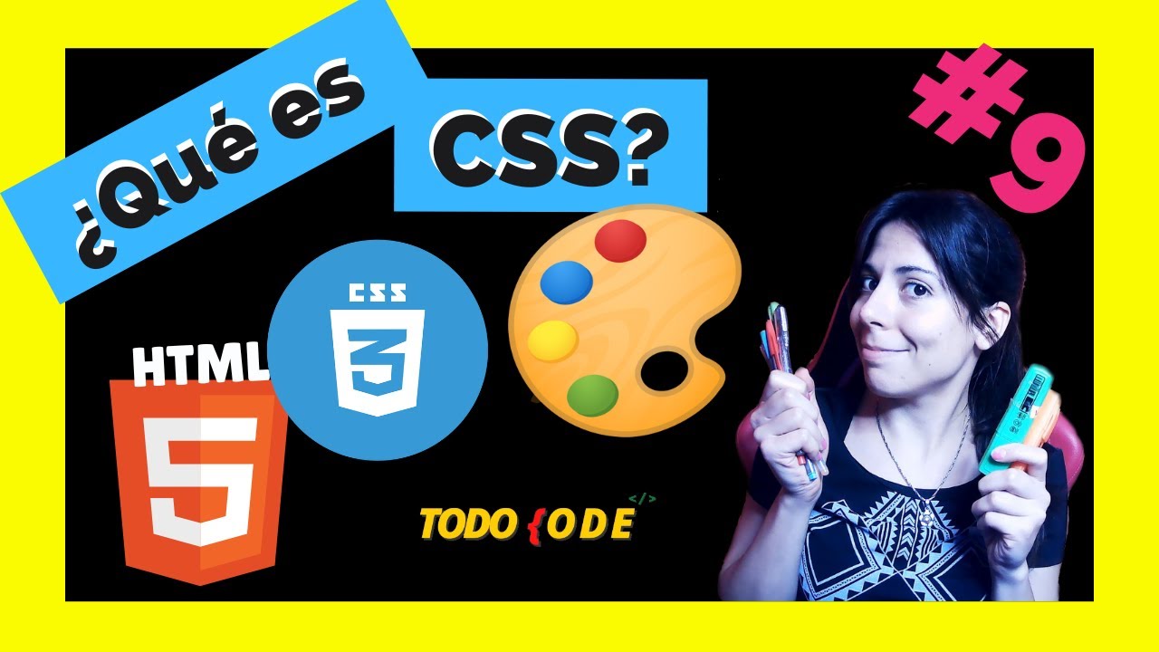 ⭐ ¿Qué es CSS? 🖥️ Colocá ESTILOS y FACHA a tu página HTML 🎨 | CURSO GRATIS HTML 2022 | #9