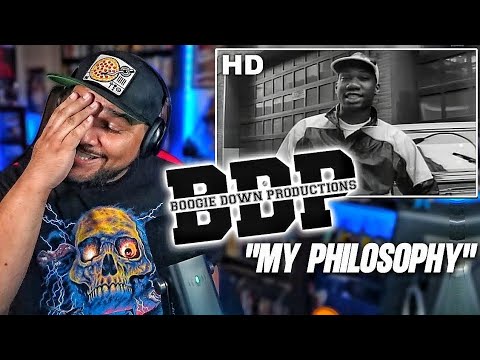 🔥 FIRST TIME Hearing Boogie Down Productions – “My Philosophy” (1988) 💥 REAL Hip Hop Vibes!! 🎧🕶️💯