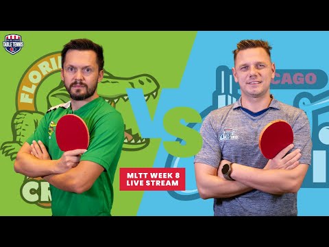 Major League Table Tennis Week 8 Live Stream | Florida vs. Chicago