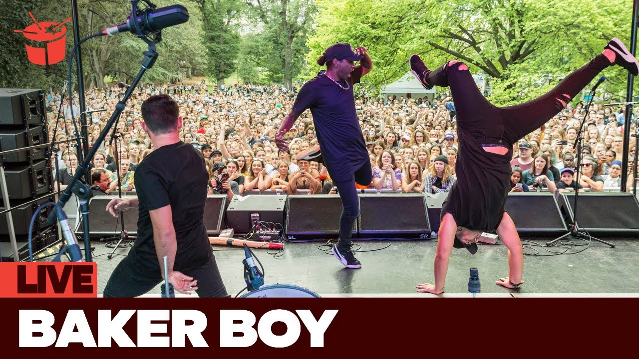 Baker Boy - 'Marryuna' (triple j Unearthed Live At The Steps)