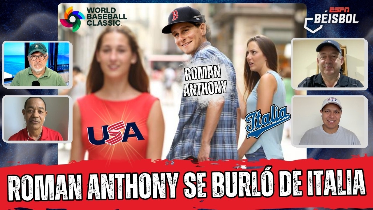ROMAN ANTHONY DESPRECIÓ a ITALIA y queda MAL PARADO yendo al CLASICO MUNDIAL con USA | ESPN Beisbol