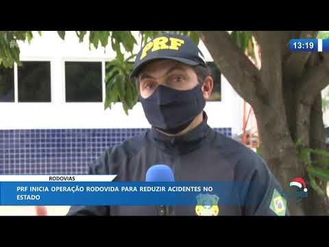 PRF inicia operação Rodovida para reduzir acidentes no Estado 24 12 2020