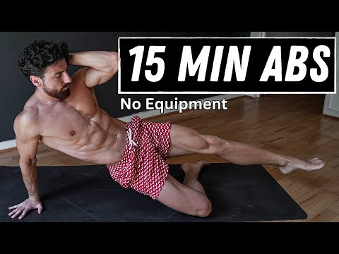 15 Minute ABS Workout for ALL Levels | Get 6 Pack Abs Fast (No Equipment)