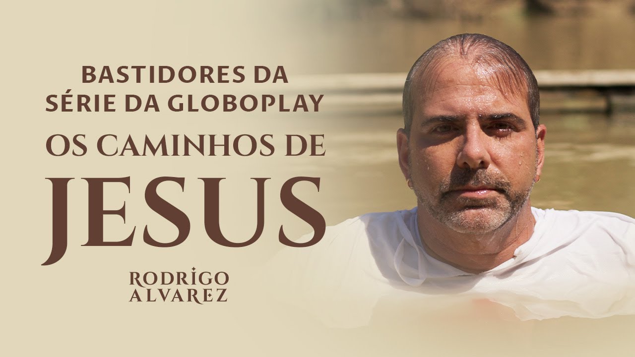 BASTIDORES da gravação da série OS CAMINHOS DE JESUS