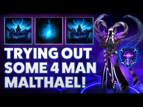 Malthael Last Rites - TRYING OUT SOME 4 MAN MALTHAEL! - Grandmaster Storm League
