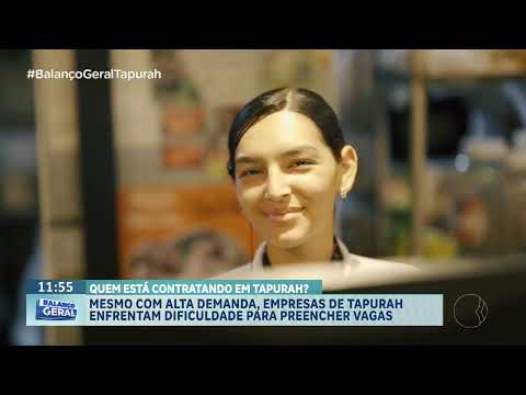 Mesmo com alta demanda, empresas de Tapurah enfrentam dificuldade para preencher vagas.