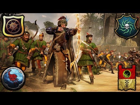 HUNTSMEN ARE SIGMAR APPROVED! - The Golden Order FREE FOR ALL! - Total War Warhammer 2