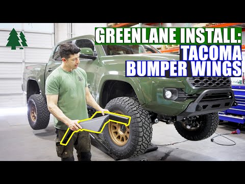 Tacoma Stump Bumper High Clearance Wings