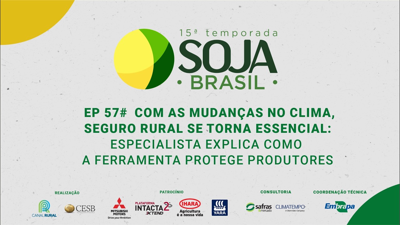 Especialista explica importância do seguro rural diante de mudanças climáticas - Ep. 57