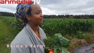 A Somali woman, telling her story of farming in America !!