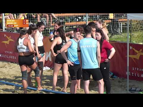 OVB BEACH GIRLS - SZISE - Lupa - Donna Mamma (2-1) | Magyar Kupa 2023 | MKSZ