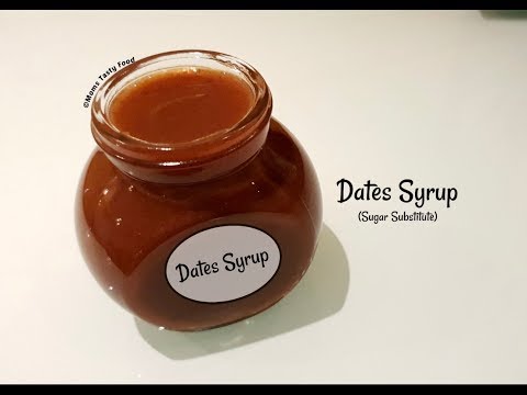 Dates Syrup - How to Make Dates Syrup for Babies - Healthy Dates Recipes ( Natural Sweetener )
