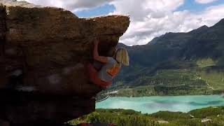 Video thumbnail: Squa man, 6c+. Silvretta