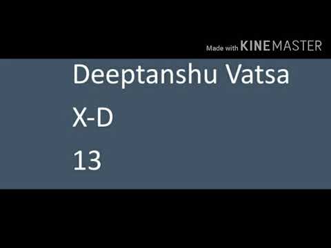 Hindi Presentation By Deeptanshu Vatsa