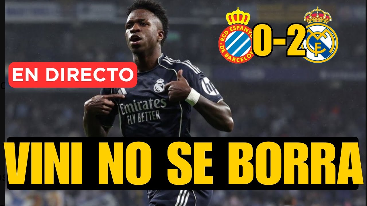 ESPANYOL - REAL MADRID: REACCIÓN EN DIRECTO Y PALOS A MBAPPE