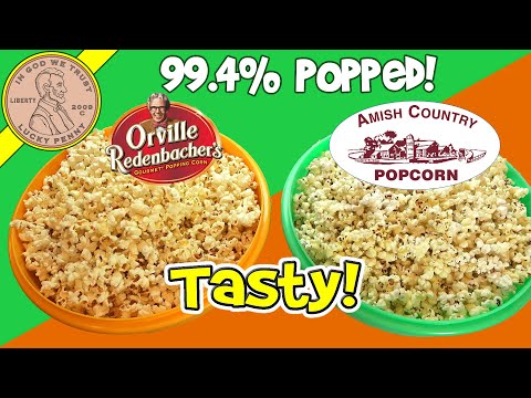 The Best Way To Make Home Made Stove Top Popcorn - Orville Redenbacher's & Amish Country Popcorn