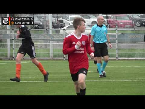 Willowbank v Barn United - Under 16 Second Division - September 2021