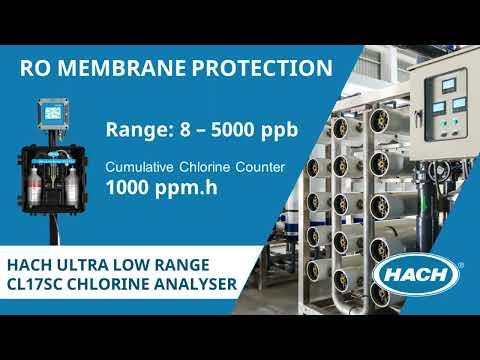 HACH Cl17sc ULR Cài đặt trên SC1000