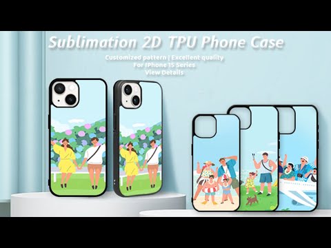 Sublimation 2D TPU Phone Case For Iphone15 Series