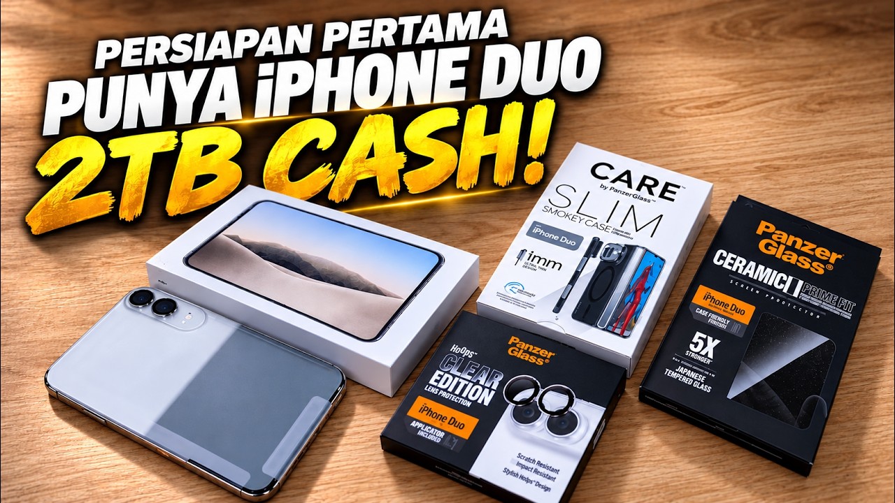 Rekomendasi Case & Tempered Glass iPhone Duo