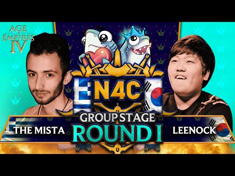 TheMista vs Leenock - $100,000 N4C Main Event Day 1 - (off-site commentary)