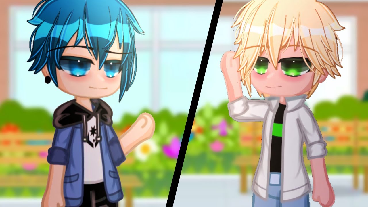 Two boys in the cut || Gacha Meme || Adrinette/Lukanette || MLB