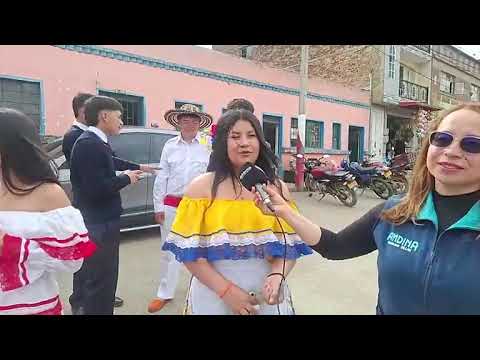 1 Parte Desfile folclórico y Cultural en Tibanà Boyacá.
