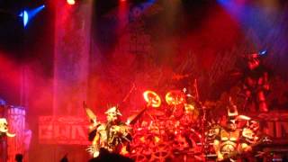 GWAR &quot;Hail, Genocide!&quot; and &quot;War Is All We Know&quot; {Oderus Urungus Kills Super Jesus} (Live) 11/04/2012