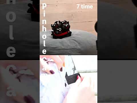 ピンホールカメラを作って撮影してみる。7time
