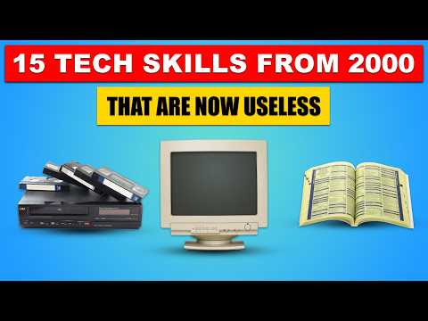 15 Tech Skills From 2000 That Are Now USELESS (Entire Careers Vanished)
