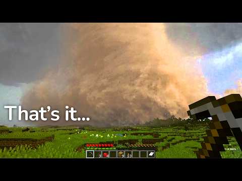 I Survived 100 Days with Realistic Weather in Minecraft HARDCORE