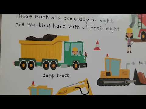 Vehicles book for kids