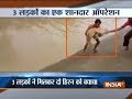 Maharshtra: Baby deer rescued from flooding by bystanders in Latur